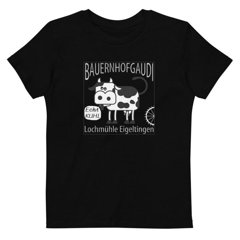 Bauernhofgaudikuh-Kinder-Shirt – Bild 2