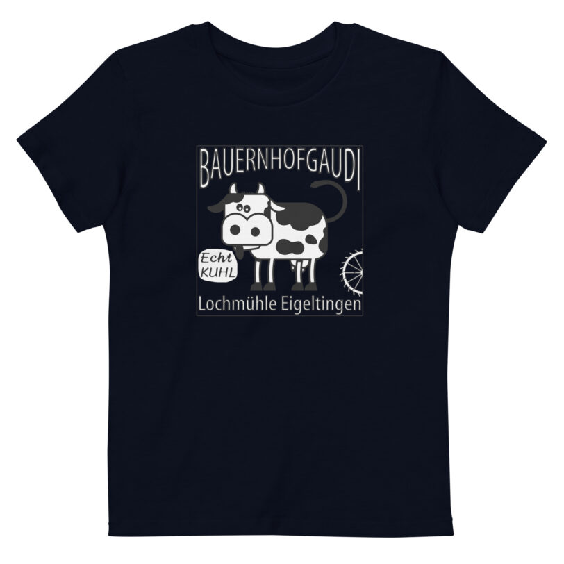 Bauernhofgaudikuh-Kinder-Shirt – Bild 3
