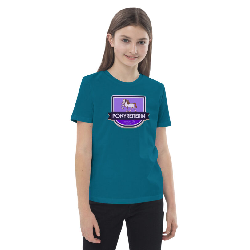 Ponyreiterin Kinder-Shirt