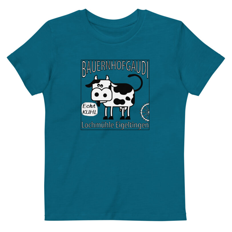 Bauernhofgaudikuh-Kinder-Shirt