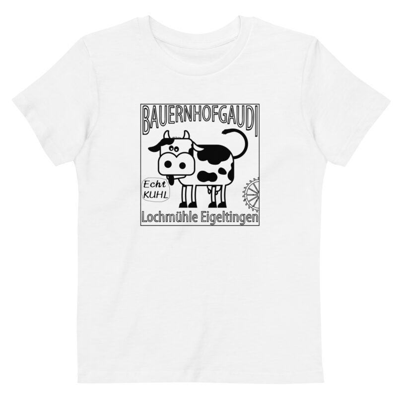 Bauernhofgaudikuh-Kinder-Shirt – Bild 4