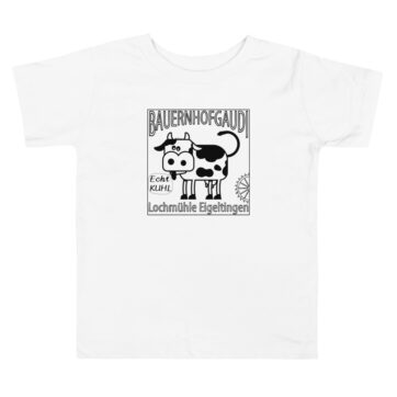 Bauernhofgaudikuh-Kleinkinder-Shirt
