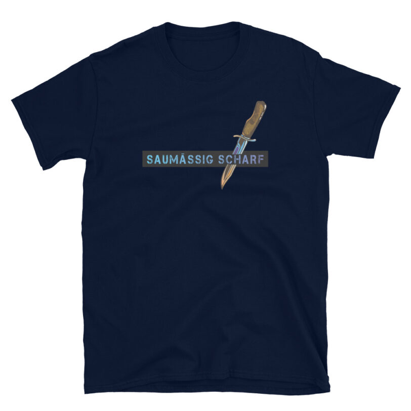 Saumässig Scharfes Unisex-T-Shirt – Bild 2