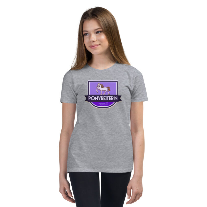 Ponyreiterin-Shirt für Kinder und Jugendliche – Bild 4