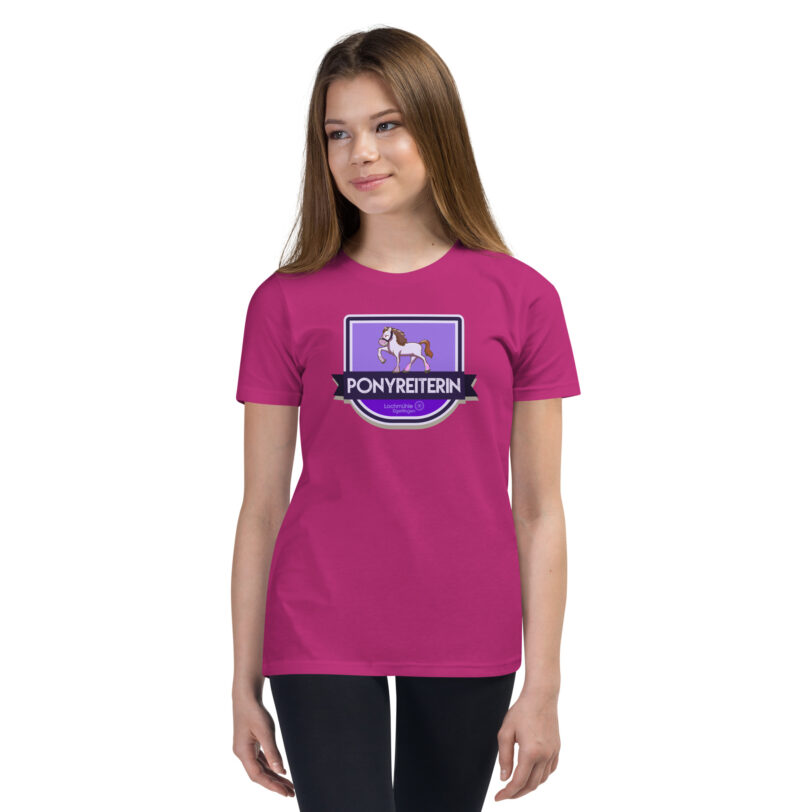 Ponyreiterin-Shirt für Kinder und Jugendliche