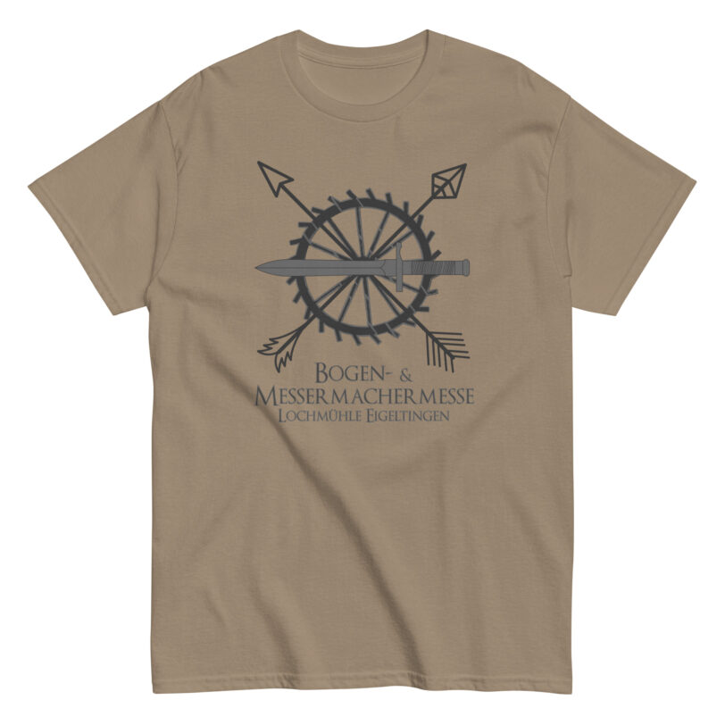 Bogen-Messer-Logo-T-Shirt – Bild 2