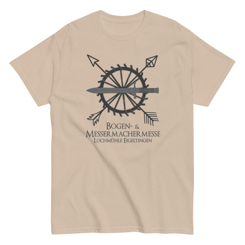 Bogen-Messer-Logo-T-Shirt – Bild 3