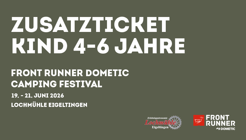 Festival Zusatzticket - Kind 4 bis 6 Jahre